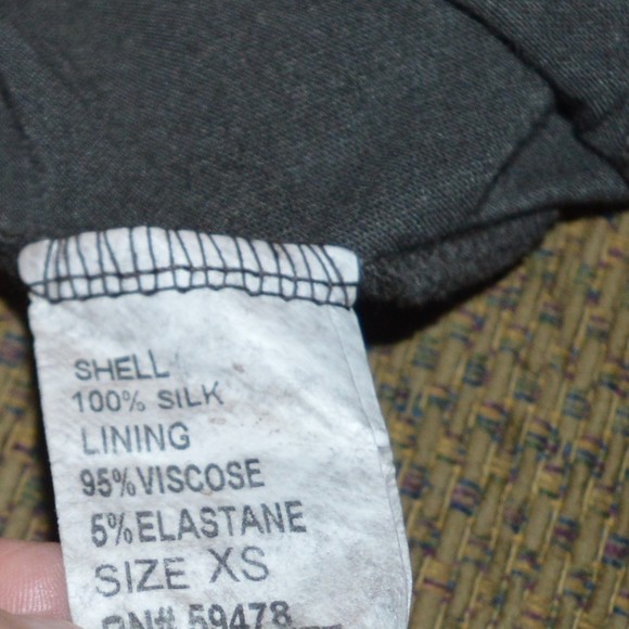 Carla Conti Vintage Silk Autumn Boho Floral Sleeveless Blouse - Picture 3 of 6